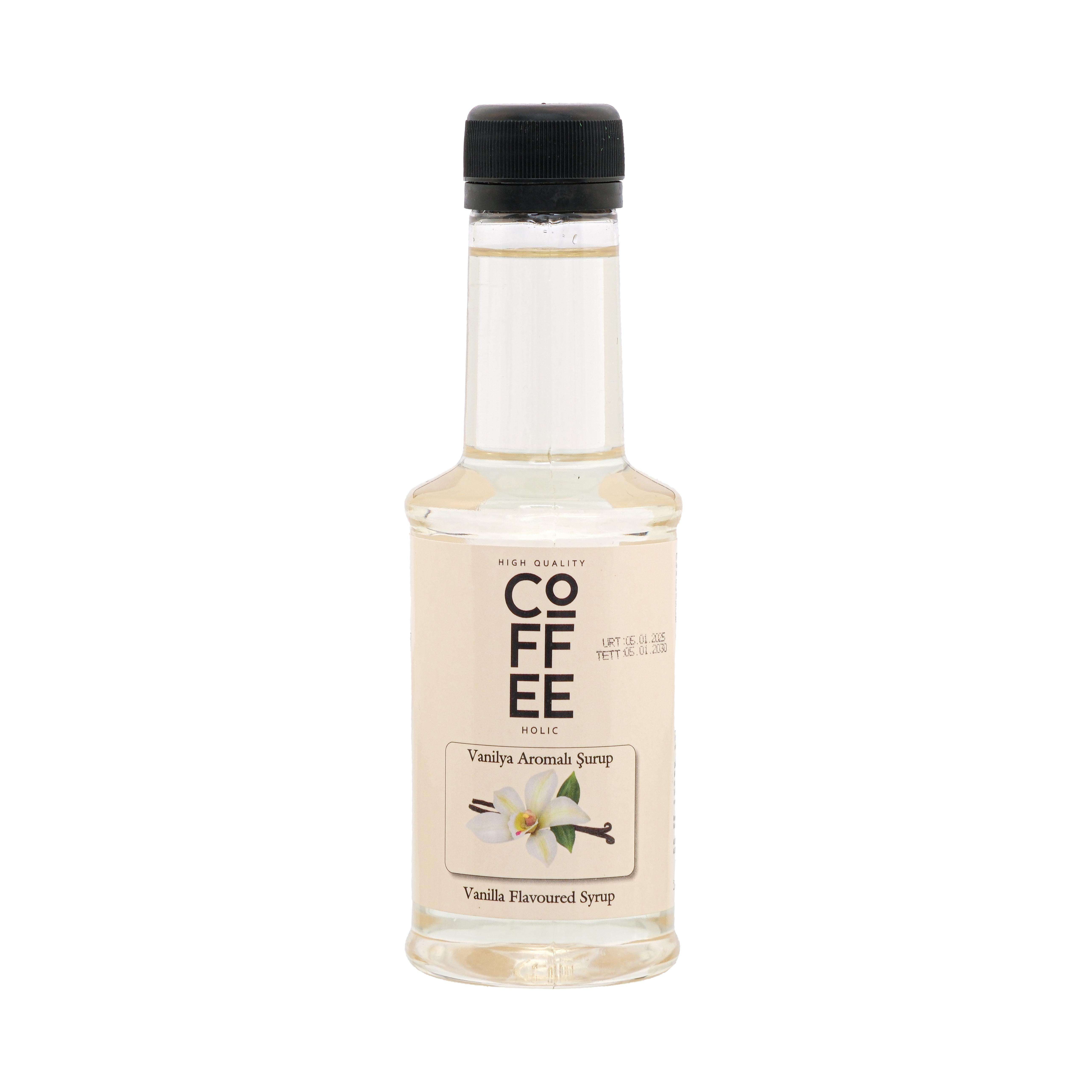 Coffeeholic kokteyl şurup vanilya 200 ml