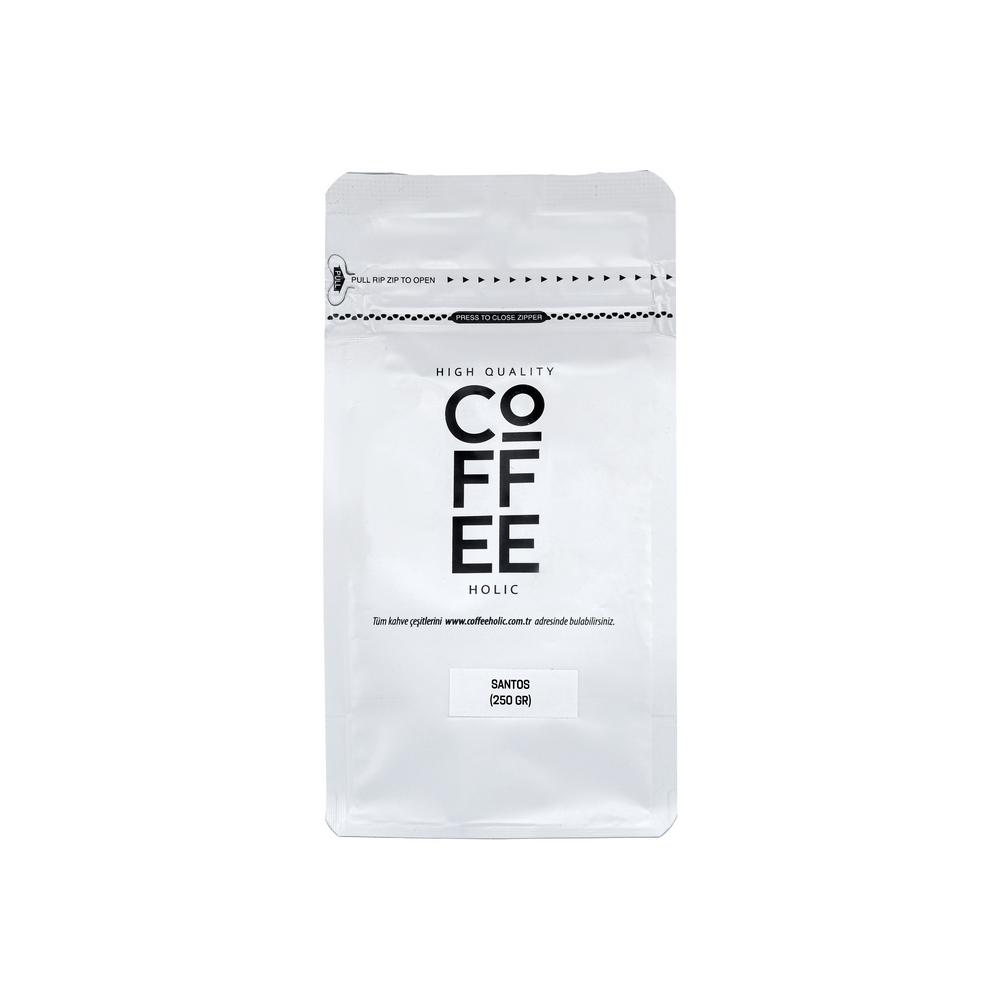 Coffeeholic Santos  Yöresel Çekirdek Kahve 250 gr